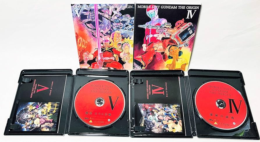 機動戦士ガンダム THE ORIGIN DVD 全 6巻　セット　全巻 機動戦士ガンダム THE ORIGIN 全6巻セット bul-ray Amazon.co.jp